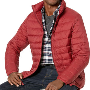 Factory Winter New Arrival <b>Men's</b> <b>Long</b> Sleeve Puffer <b>Jacket</b> Stand Collar Front Logo Customized Options Breathable Eco-Friendly - Product Image 4