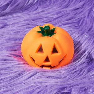 Eco-Friendly Pumpkin Rubber Halloween Pet Chew Toy Interactive Squeaky Outdoor <b>Fun</b> Size with Rubber Sound for Dogs Cats - Product Image 5