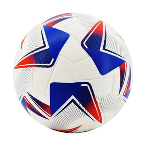 Nouveau ballon de football en cuir PU de haute qualité, logo personnalisé, écologique, style classique, taille 5, durable pour l'entraînement en extérieur - Product Image 3