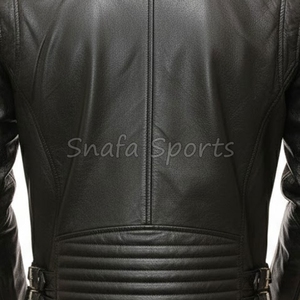 High Quality Men's Leather <b>Jackets</b> <b>Bomber</b> <b>Shearling</b> Sheepskin Winter Coat High Quality <b>Jacket</b> For Men - Product Image 5
