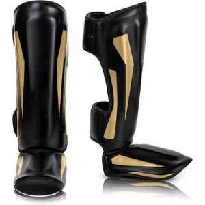 Protège-tibias de boxe premium, protège-tibias de Muay Thai, protège-tibias de kickboxing, protège-tibias MMA, protection des jambes et des pieds, équipement d'entraînement pour arts martiaux - Product Image 4
