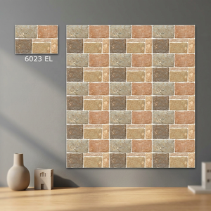 กระเบื้องผนังเซรามิกเคลือบเงาแบบดิจิทัล ขนาด 250x375 มม. คุณภาพสูง สำหรับประเทศในแอฟริกา ตะวันออกกลาง ยีเมน โอมาน และกาตาร์ - Product Image 3