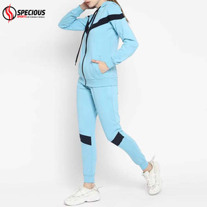 Conjuntos Deportivos Casuales Personalizables para Mujer, Ropa Deportiva Nueva, Transpirable, 100% Algodón, para Entrenamiento, Trotar, Otoño, Disponible en Diferentes Tallas y Colores - Product Image 5