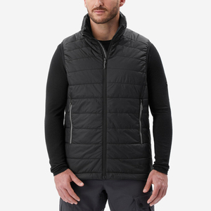 Custom Logo Men's Winter Thickened Puffer Vest Zipper Pocket Sleeveless Warm <b>Padded</b> Jacket Outdoor Casual Gilet - Product Image 2