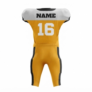 Conjunto de Uniforme de Fútbol Americano Personalizado con Bordado, Sublimado y con Tecnología de Absorción de Humedad - Product Image 3