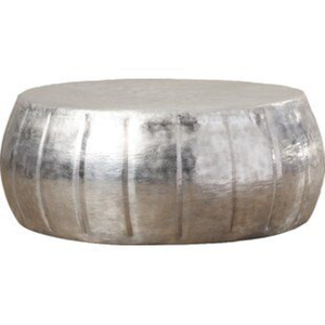 Superbe table basse ronde en métal martelé, contemporaine, faite à la main, pour la maison, les hôtels, les villas, la décoration de la salle de séjour, meubles - Product Image 6