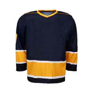 ชุดยูนิฟอร์มฮอกกี้น้ำแข็งสไตล์วินเทจเรโทร ดีไซน์ทันสมัย วัสดุประสิทธิภาพสูง เสริมความแข็งแรงบริเวณข้อศอก ทนทาน เหมาะสำหรับการแข่งขัน - Product Image 5