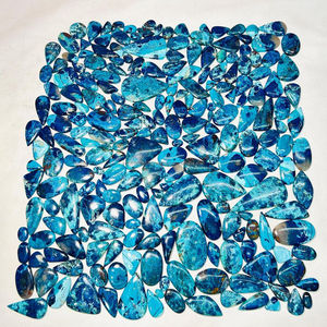 Azurite Shattuckite Cabochon Natural Loose Gemstone for Jewelry Making - Product Image 4