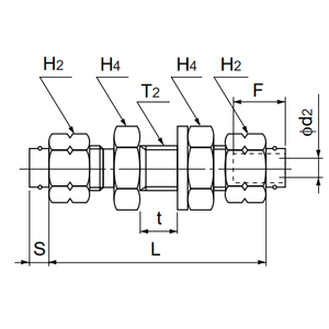 Nitta UCT1N3ซีลแบบเร็ว/8สำหรับการใช้งานกับท่อร้อยท่อ - Product Image 1