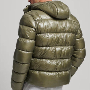 High Quality Regular Fit Puffer Jacket for Men Winter Cold Weather Use Breathable Eco-Friendly Puffer Jackets - Product Image 2