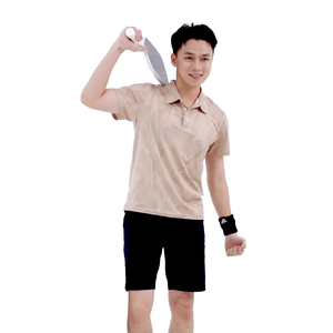 Customizable Printed Polyester Sports Jerseys Collar Shirt Unisex Heat Transfer Printed Outdoor Teamwear Training Maker - Product Image 6