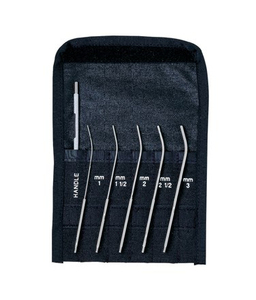Dilatador Cervical Hank, Juego de Sondas Uretrales Uterinas Pratt, Kit de Dilatadores Hegar, Juego de Dilatadores Cervicales Uterinos Mini OS - Product Image 5