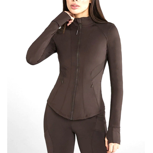 Fitness Clothes for Gym Wear Women Sets 3 Pieces <b>Yoga</b> <b>Jackets</b> Workout Leggings Trending Style Top Selling 3Pcs Gym Fitness Sets - Product Image 3