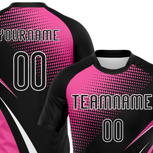 Maillot de volley-ball personnalisé par sublimation, uniforme d'équipe personnalisé OEM, vêtements de sport respirants, vêtements de sport à manches courtes, design d'habillement athlétique - Product Image 4