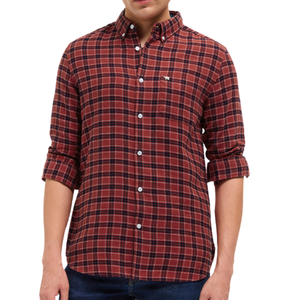 Camisa de Franela a Cuadros de Algodón Personalizada, Manga Larga, Camisa de Franela Barata para Hombre, Fabricante OEM, Venta al Por Mayor - Product Image 3