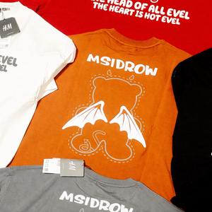 T-shirt à manches courtes à col rond pour homme, imprimé sur mesure, 100% coton, impression sérigraphique, vêtements décontractés, coupe classique - Product Image 4