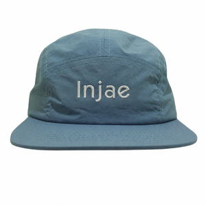 Wholesale Custom Embroidery Logo 5 Panel Hat Waterproof Nylon Low Profile <b>Flat</b> Brim Streetwear Camper <b>Cap</b> For <b>Men</b> - Product Image 2