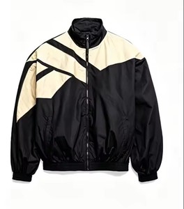 Custom Waterproof Hooded Reflective <b>Windbreaker</b> Tracksuit Set Women's <b>Black</b> Sportswear Lightweight Running Fitness Activewear - Product Image 2