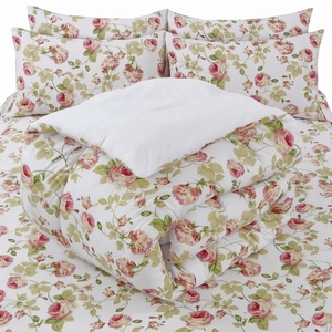 Modern Geometric Quilted Comforter Set 100% Cotton Percale T-150 All-Season Breathable Home Use - Product Image 3