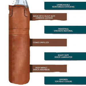 Sac de frappe professionnel pour l'entraînement en promotion / Créez votre propre sac de frappe personnalisé de couleur unie AI-PB-022 - Product Image 6