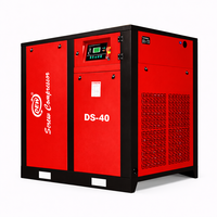 Compresseur d'air industriel à vis DEW-DS40 40HP |   Compresseur rotatif 29KW |   150 CFM |   Lubrifié, refroidi par air