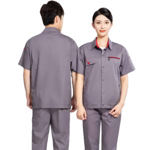 Camisas de Trabajo Ligeras para Verano, Tejido que Absorbe la Humedad, para Personal de Mantenimiento Técnico y Servicio, Uniforme Industrial - Product Image 3