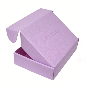 Dossiers d'expédition pliables en papier kraft naturel, écologiques, durables, avec logo personnalisé, gaufrage, recyclables, professionnels - Product Image 2