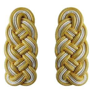 Épaulettes personnalisées brodées, accessoires d'uniforme, écussons de style logo personnalisé, épaulettes simples, écussons d'épaule - Product Image 4