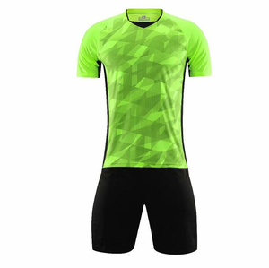 New Style Custom Football Uniform Half Sleeve Quick Dry Soccer Jerseys <b>Men</b> Women Athletic Wear Wholesale Pakistan Manufacturer - Product Image 2
