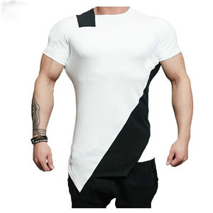 เสื้อยืดคอกลมแขนสั้นดีไซน์ใหม่สำหรับผู้ชาย คุณภาพดีเยี่ยม สวมใส่สบายทรงหลวม พิมพ์ลาย ผ้าฝ้าย 100% - Product Image 4