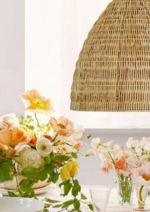 New Collection Bamboo Rattan Hanging <b>Light</b> Natural Woven <b>Ceiling</b> Lamp for Resort Decoration - Product Image 3