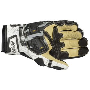 Guantes Profesionales para Motocicleta, Reforzados en la Palma, de Cuero, Ligeros, para Conducción y Carreras, con Pantalla Táctil - Product Image 4