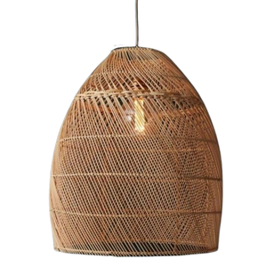 Lámpara de Araña LED de Madera de Lujo, Lámpara Colgante de Mimbre Tejida a Mano, Gran Venta, Disponible al Precio Más Bajo - Product Image 4
