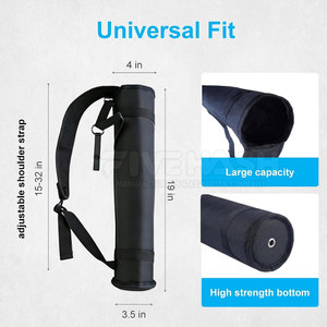 Outdoor Leather Archery <b>Quiver</b> Durable Design Adjustable Fit Lightweight Vintage Style Hunting And Training Gear - Product Image 4