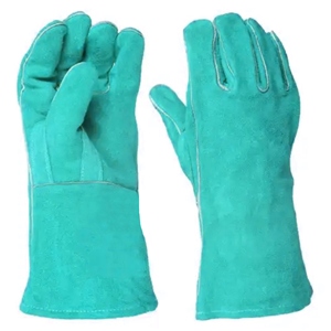 Premium Quality Cowhide Leather Welding Gloves Comfortable Split <b>Cow</b> Leather Protection Reinforced Safety Gloves for Working - Product Image 5