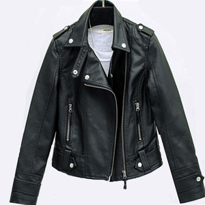 Chaqueta de Cuero Oversize para Mujer, Estilo Casual y Urbano, Fabricante Mayorista de Chaquetas y Abrigos para Mujer - Product Image 4