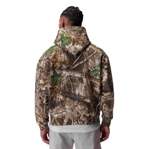 OEM Custom Logo Plus Size Winter Fleece 100% Cotton Breathable Zipper-<b>Up</b> Heavyweight Hoodie - Product Image 2