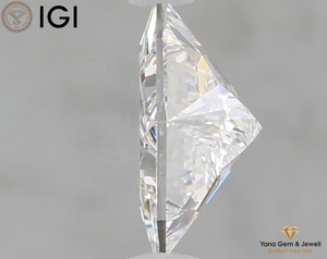 เพชรทรงปรินเซสคัท สี E ความสะอาด VVS1 รับรองโดย IGI น้ำหนัก 1.00 กะรัต เพชร CVD ผลิตในห้องปฏิบัติการ สำหรับแหวนแต่งงานสุดพิเศษ - Product Image 6