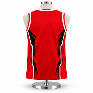 Camiseta de Baloncesto Moderna con Bloques de Color, Patrones Degradados, Gráficos Modernos y Tela Deportiva Ligera - Product Image 2