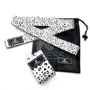 Bandes de résistance personnalisées pour la gym, le yoga, le pilates, ceinture élastique rose pour les fessiers, haute qualité, 3,15 pouces - Product Image 1