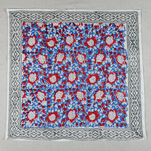 Bandana en coton fait main, imprimé au bloc, foulard à motif indien, écharpe de cou, fournisseur en gros, qualité export - Product Image 6