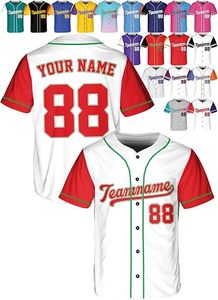 Camisetas de Béisbol Personalizadas para Hombres, Mujeres, Niños y Niñas - Agrega Tu Nombre, Número y Logotipo - Product Image 2