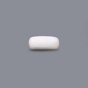 Natural White Coral Loose Gemstone 4.5 Carat Faceted Cut Calibrated 3mm Height - Product Image 3