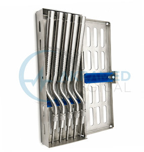 5 Pcs Dental Surgical Osteotome Set with Sterilization Cassette Adjustable Bone Spreading Concave Tip CE ISO Certified - Product Image 5