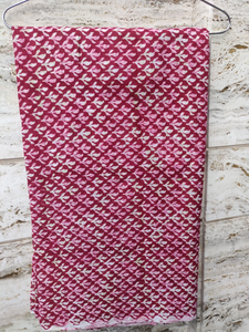 Housse de coussin décorative en tissu imprimé à la main en coton floral multicolore pour la décoration intérieure, la couture et l'artisanat - Product Image 1