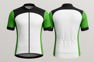 Mens Performance Polyester Spandex Anti-Bacterial Summer Cycling Jersey Breathable Road Bike Top High Stretch Short Sleeve 160 - Product Image 4