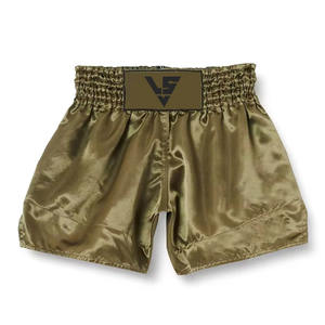 Pantalones Cortos Cómodos de Muay Thai con Cintura Elástica para un Movimiento Fácil y Soporte - Product Image 1