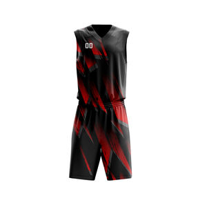 Nueva Llegada, Diseño OEM, Uniformes de Baloncesto Personalizados con Nombre de Equipo, Uniformes de Baloncesto para Hombre 100% Poliéster, Impresión por Sublimación para Adultos - Product Image 1