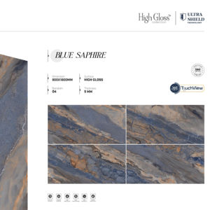 Carreaux de porcelaine élégants à haute brillance 800x1600 1200x1800 750x1500mm, conçus pour les intérieurs haut de gamme, offrant un reflet clair - Product Image 1