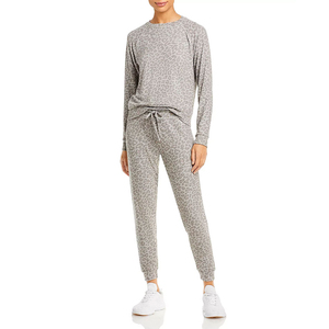 High Quality 2 Piece Women's Casual Solid Hooded Sweatsuit & <b>Cuffed</b> <b>Jogger</b> Pants Set Breathable Elastic Waist Sweatsuit - Product Image 6